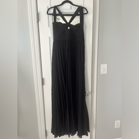 AMUR Black Lilyana Halter Formal Maxi Dress - Picture 4 of 6